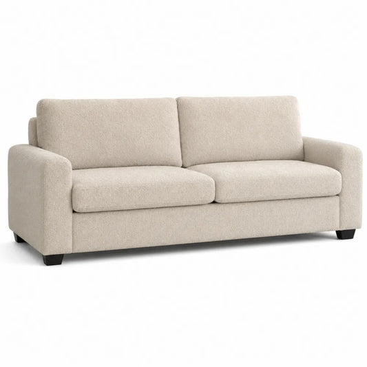 3-Sitzer Sofa aus Stoff Beige 210cm